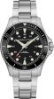 画像2: 腕時計 ハミルトン HAMILTON カーキ ネイビー スキューバオート 30気圧防水 43mm メンズ 機械式 自動巻き H82515130 正規品 (2)