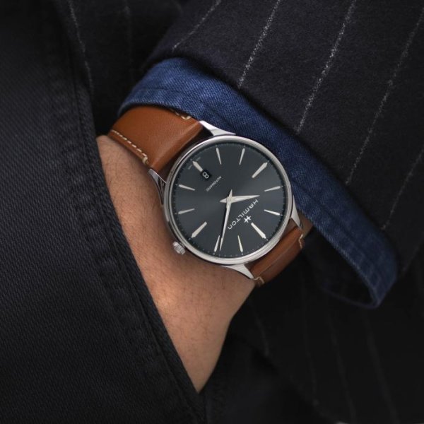 画像7: 腕時計 ハミルトン HAMILTON ジャズマスター シンライン 40mm 機械式自動巻き H38525541 正規品 (7)