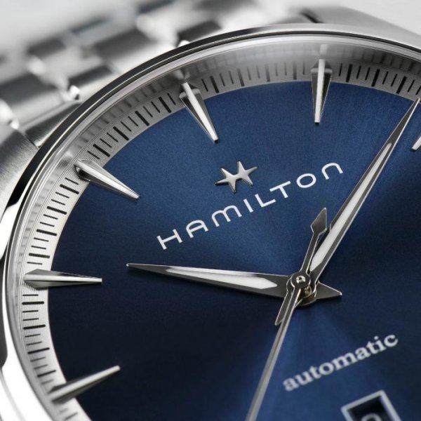 画像5: ハミルトン HAMILTON ジャズマスター オート 40mm メンズ 機械式 自動巻き H32475140 Nivachron製ヒゲゼンマイ 正規品 (5)