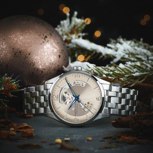 画像3: ハミルトン HAMILTON ジャズマスター オープンハート 42mm メンズ 機械式 自動巻き H32705121 正規品 (3)