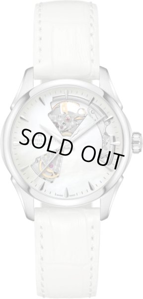 画像2: 腕時計 ハミルトン HAMILTON レディース ジャズマスター オープンハート レディオート 36mm H32215890 正規品 (2)