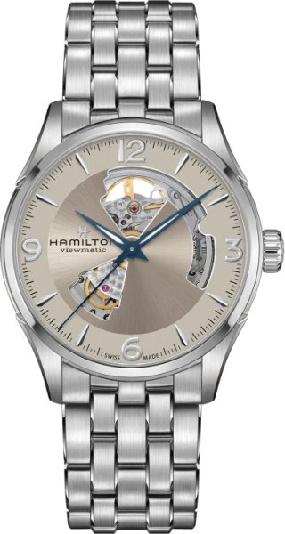 画像1: ハミルトン HAMILTON ジャズマスター オープンハート 42mm メンズ 機械式 自動巻き H32705121 正規品【コレクションケースプレゼント】 (1)