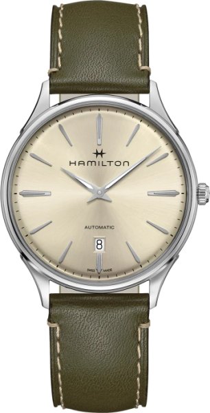 画像1: 腕時計 ハミルトン HAMILTON ジャズマスター シンライン 40mm 機械式自動巻き H38525811 正規品【コレクションケースプレゼント】 (1)