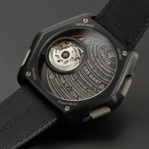 画像5: 腕時計 HAMILTON ハミルトン アメリカンクラシック American Classic ODC X-03 機械式自動巻き クオーツ H51598990 世界限定999本 国内限定80本 メンズ 正規品 (5)