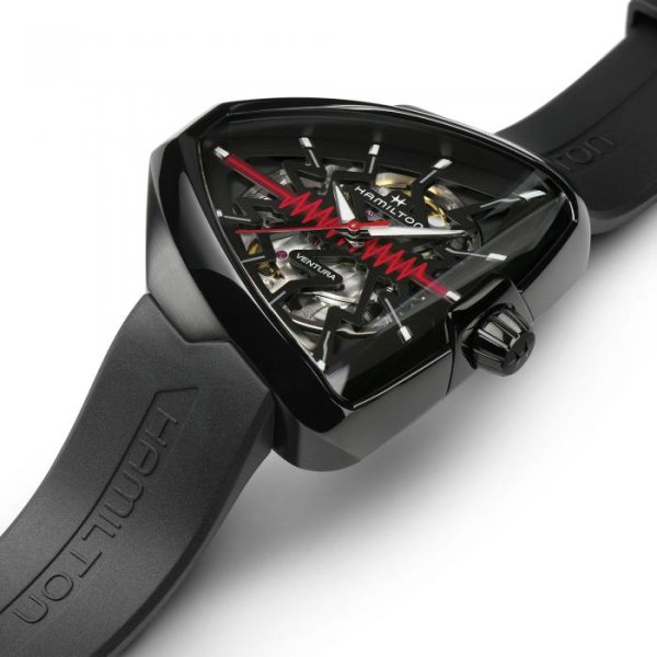 画像6: 腕時計 ハミルトン HAMILTON 機械式 メカニカル ベンチュラ Elvis80 エルヴィス 80 スケルトン オート H24535331 正規品 (6)