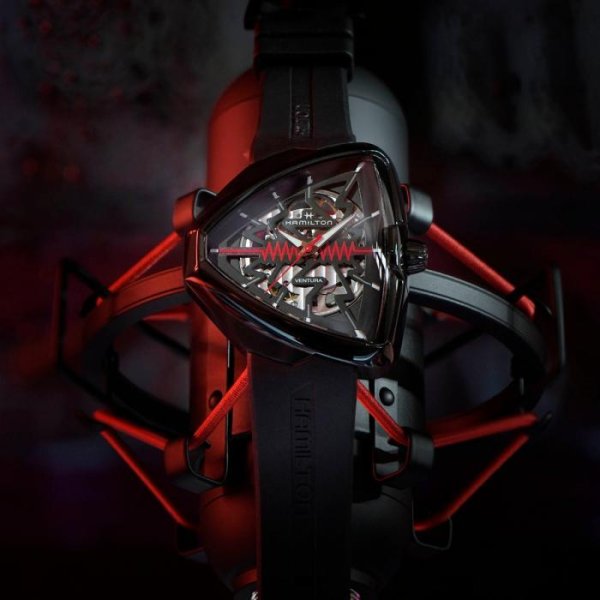 画像4: 腕時計 ハミルトン HAMILTON 機械式 メカニカル ベンチュラ Elvis80 エルヴィス 80 スケルトン オート H24535331 正規品 (4)