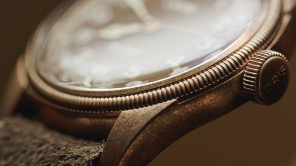 画像2: 腕時計 オリス ORIS ビッグクラウン ポインターデイト 機械式自動巻 メンズ ブロンズ 75477413166 754.7741.3166 正規品 (2)