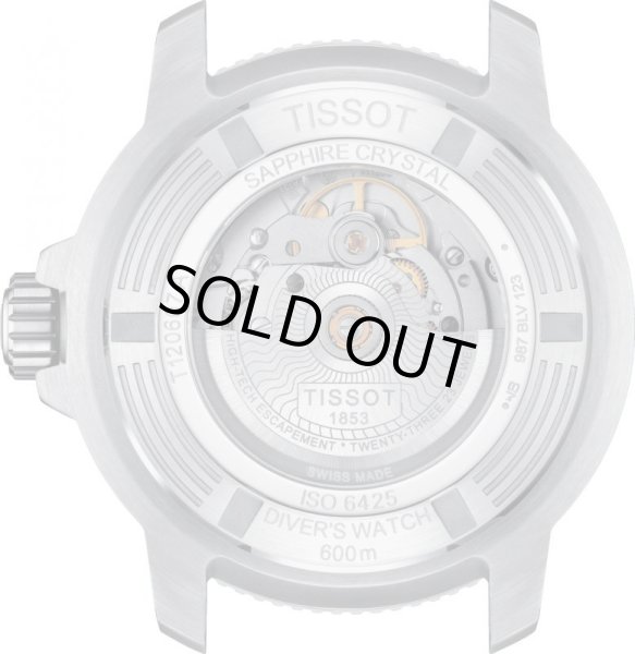 画像2: ティソ TISSOT シースター2000 プロフェッショナル オートマティック SEASTAR 2000 POWERMATIC 80 メンズ 機械式自動巻き T1206071104100 T120.607.11.041.00 ステンレス ベルト パワーリザーブ80時間 正規品 (2)