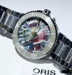 画像3: 腕時計 オリス ORIS アクイス デイト アップサイクル ダイバーズ 機械式自動巻 733 7766 4150-Set 再生プラスチック文字盤(画像2枚目・3枚目が在庫商品の文字盤) 正規品【コレクションケースプレゼント】 (3)
