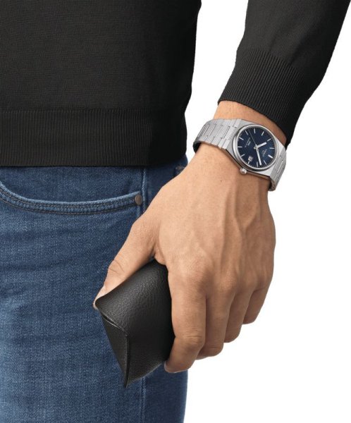 画像4: ティソ TISSOT PRX メカニカル 機械式自動巻き メンズ ステンレス ベルト T1374071104100 T137.407.11.041.00 正規品 (4)