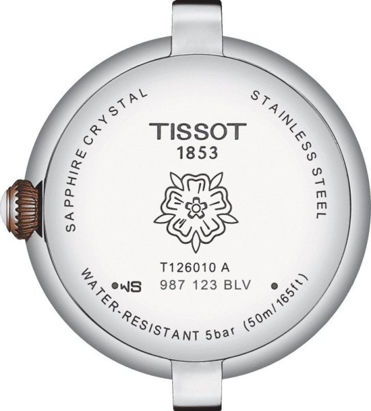 画像2: Tissot Bellissima small lady ティソ ベリッシマ スモール レディ クオーツ T1260102201301 T126.010.22.013.01 ベルト 正規品 (2)