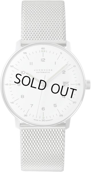 画像1: ユンハンス Junghans 027 4700 00M 腕時計 メンズ max Bill マックス・ビル メカニカル 機械式自動巻き 正規品 (1)