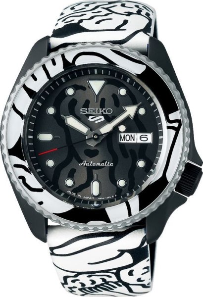 画像1: 腕時計 SEIKO 5 SPORTS セイコー 5 スポーツ SBSA123 オートモアイ コラボレーション限定モデル 数量限定 1,500本 メカニカル 自動巻き 手巻き付き 正規品 (1)
