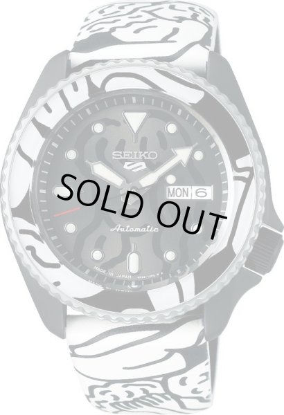 画像1: 腕時計 SEIKO 5 SPORTS セイコー 5 スポーツ SBSA123 オートモアイ コラボレーション限定モデル 数量限定 1,500本 メカニカル 自動巻き 手巻き付き 正規品 (1)