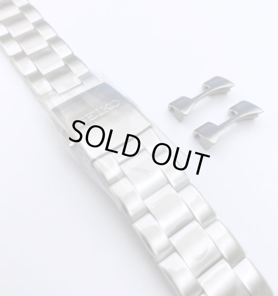画像2: 20mm 時計ベルト SEIKO セイコー D385AG SARB007/SARB009/SARB011/SARB019/SARB033/SARB035/SARB037/SARB070 純正ステンレスベルトSARB071にも取り付け可能 (2)