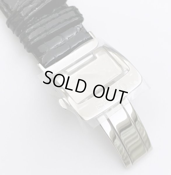 画像3: 20mm 時計ベルト SEIKO PRESAGE セイコー プレザージュ SARD007/SARW005/SARX011/SARX027 純正レザーベルト L07Y014J9 黒 クロコダイル (3)