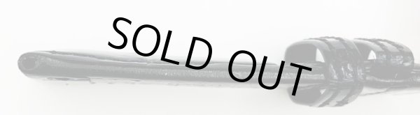 画像4: 20mm 時計ベルト SEIKO PRESAGE セイコー プレザージュ SARW011/SARX019 純正レザーベルト L07Y018J9 ダークブルー クロコダイル (4)