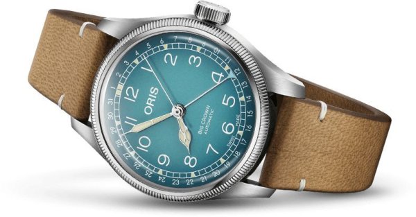 画像2: 腕時計 オリス ORIS ビッグクラウン ポインターデイト 機械式自動巻 メンズ ビッグクラウンｘチェルボボランテ 01 754 7779 4065-Set 38mm 正規品 (2)
