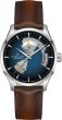 画像2: ハミルトン HAMILTON ジャズマスター オープンハート 40mm H32675540 スモークダイヤル メンズ 機械式 自動巻き ブルーダイヤル  正規品 (2)