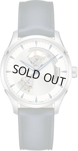 画像2: ハミルトン HAMILTON ジャズマスター オープンハート 40mm H32675650 メンズ 機械式 自動巻き ホワイトダイヤル  正規品 (2)