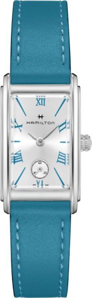 画像1: 腕時計 ハミルトン HAMILTON アメリカンクラシック Ardmore Quartz アードモア クオーツ レディース H11221650 ターコイズカラー 正規品【コレクションケースプレゼント】 (1)