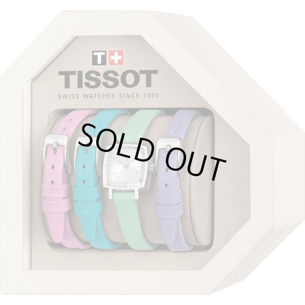 画像3: T0581091603101 Tissot ティソ ラブリー サマーセット レディ クオーツ T058.109.16.031.01 レザー ベルト 替えベルト3本付き 正規輸入品 (3)