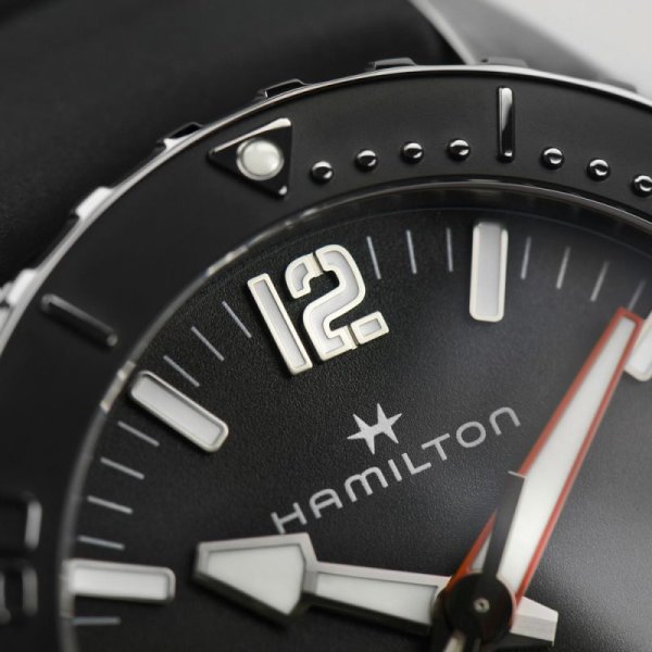 画像6: 腕時計 ハミルトン HAMILTON カーキ ネイビー Openwater Auto オープンウォーター オート 30気圧防水 46mm メンズ 機械式 自動巻き H77825330 正規輸入品 (6)
