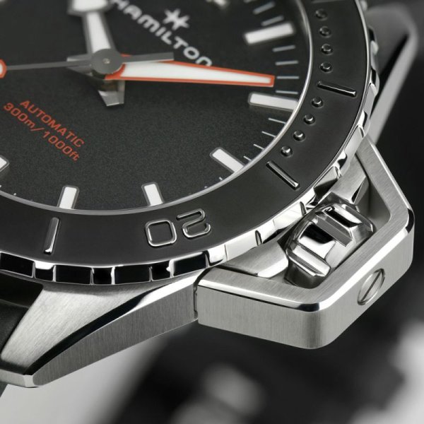 画像5: 腕時計 ハミルトン HAMILTON カーキ ネイビー Openwater Auto オープンウォーター オート 30気圧防水 46mm メンズ 機械式 自動巻き H77825330 正規輸入品 (5)