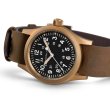 画像3: H69459530 ハミルトン HAMILTON カーキ フィールド メカ 38mm メンズ 機械式手巻き パワーリザーブ80時間 黒文字盤 ブロンズケース 正規品 (3)