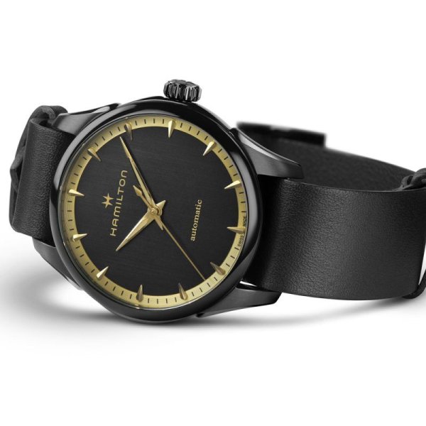 画像3: H32255730 ハミルトン HAMILTON ジャズマスター オート 36mm ブラック&ゴールド 機械式 自動巻き 正規品 (3)