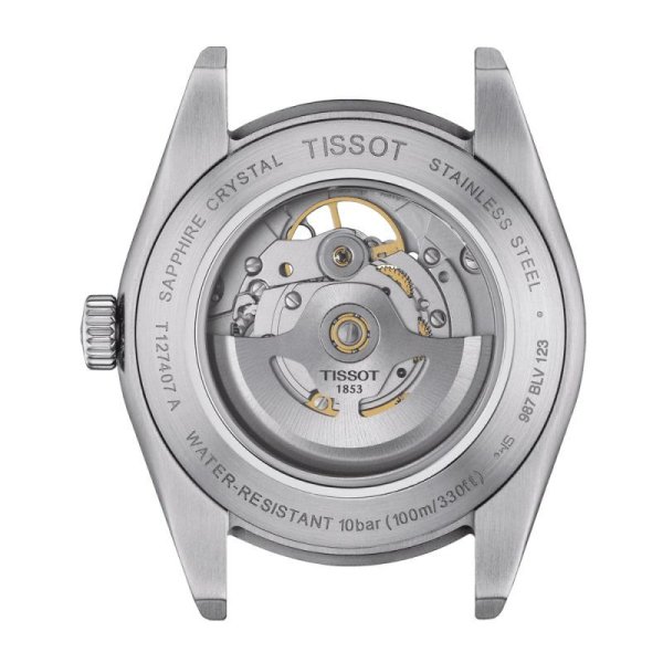 画像2: ティソ TISSOT ジェントルマン オートマティック オープンハート GENTLEMAN AUTOMATIC OPENHEART メンズ ステンレス ベルト 機械式自動巻き T1274071104101 T127.407.11.041.01 パワーリザーブ80時間 正規品 (2)
