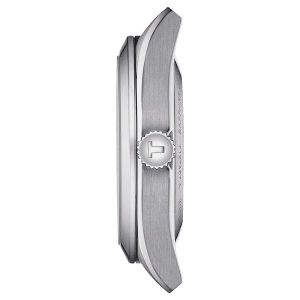 画像3: ティソ TISSOT ジェントルマン オートマティック オープンハート GENTLEMAN AUTOMATIC OPENHEART メンズ ステンレス ベルト 機械式自動巻き T1274071104101 T127.407.11.041.01 パワーリザーブ80時間 正規品 (3)