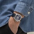 画像4: H36616640 ハミルトン HAMILTON ジャズマスター パフォーマー オート Performer Auto Chrono 42mm 機械式 自動巻き ブルーダイヤル クロノグラフ 正規品 (4)