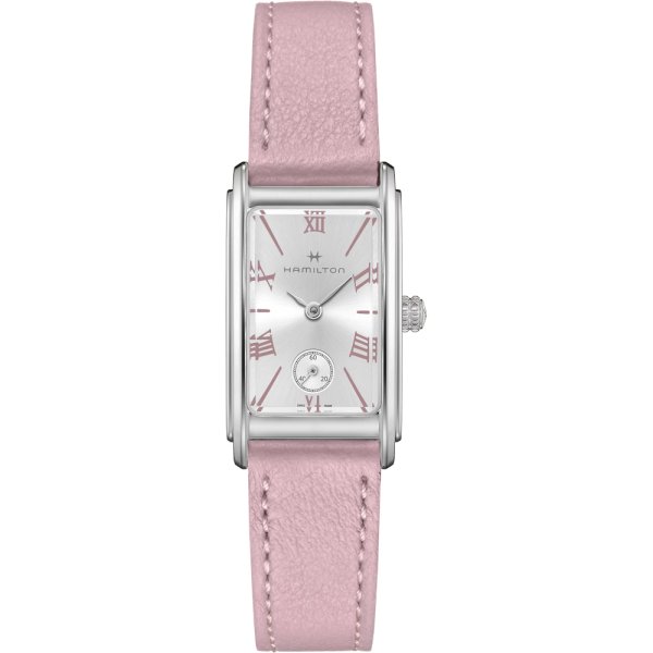 画像1: 腕時計 ハミルトン HAMILTON アメリカンクラシック Ardmore Quartz アードモア クオーツ レディース H11221653 ピンク 正規品【コレクションケースプレゼント】 (1)