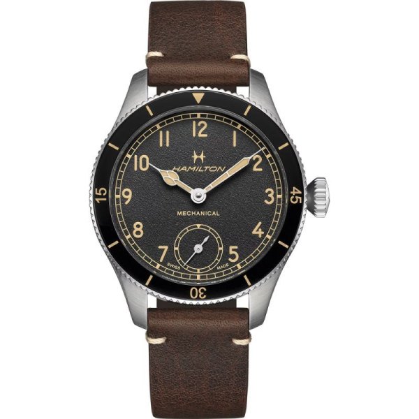 画像1: HAMILTON Khaki Aviation Pilot Pioneer ハミルトン カーキ アビエーション パイロット パイオニア 43mm メンズ 機械式手巻き 腕時計 H76719530  正規品 (1)