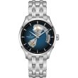 画像2: ハミルトン HAMILTON ジャズマスター オープンハート 40mm H32675140 スモークダイヤル メンズ 機械式 自動巻き ブルーダイヤル  正規品 (2)