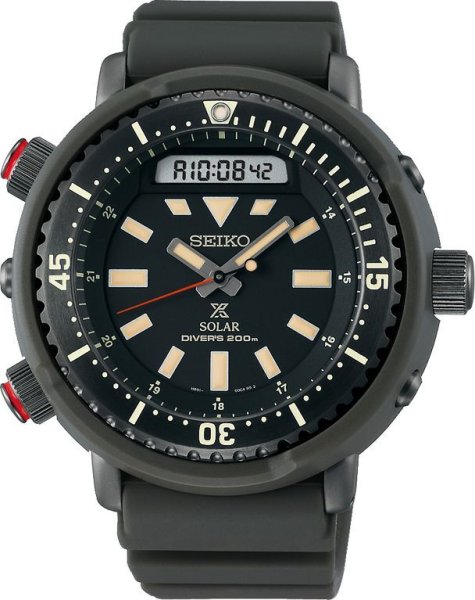 画像1: 腕時計 SEIKO PROSPEX セイコー プロスペックス メンズ SBEQ009 ダイバースキューバ アナデジ 正規品 (1)