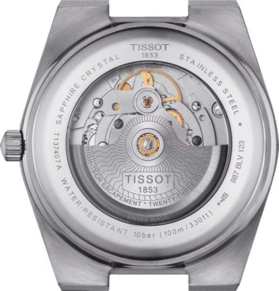 画像4: ティソ TISSOT PRX メカニカル 機械式自動巻き メンズ ステンレス ベルト T1374071135100 T137.407.11.351.00 正規品 (4)