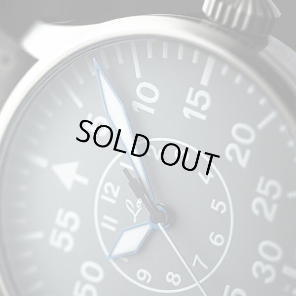 画像5: 腕時計 ラコ Laco 862162 PILOT Aachen39 Grau パイロット アーヘン39 グラウ 機械式自動巻き 正規品 (5)