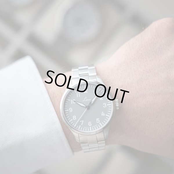 画像7: 腕時計 ラコ Laco 862161.MB PILOT Augsburg39 Grau パイロット アウクスブルク39 グラウ 機械式自動巻き 正規品 (7)