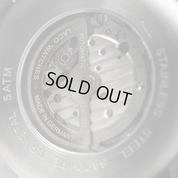 画像2: 腕時計 ラコ Laco 862162.MB PILOT Aachen39 Grau パイロット アーヘン39 グラウ 機械式自動巻き 正規品 (2)