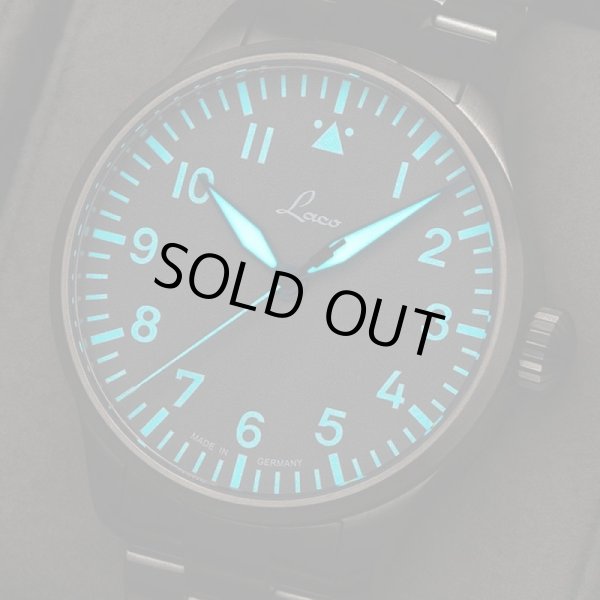 画像5: 腕時計 ラコ Laco 862161.MB PILOT Augsburg39 Grau パイロット アウクスブルク39 グラウ 機械式自動巻き 正規品 (5)