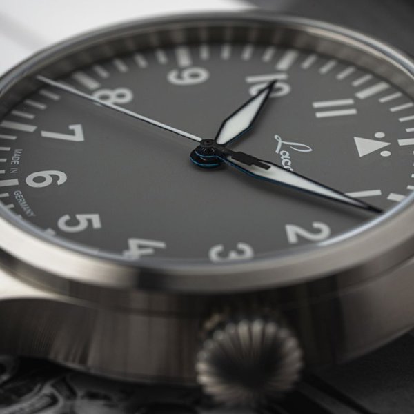 画像5: 腕時計 ラコ Laco 862161 PILOT Augsburg39 Grau パイロット アウクスブルク39 グラウ 機械式自動巻き 正規品 (5)