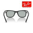 画像3: RayBan レイバン ウェイファーラー WAYFARER サングラス メガネフレーム 52□22 ブラック ライトグレー RB2140F 601SR5 メーカー2年保証 クロス付き 正規品 (3)