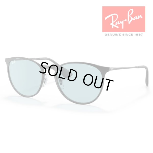 画像1: RayBan レイバン サングラス メガネフレーム Erika metal エリカメタル 54□19 ブラック ブルー 調光レンズ RB3539 002/Q2 メーカー2年保証 クロス付き 正規品 (1)
