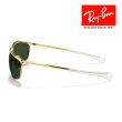 画像2: RayBan レイバン Olympian i deluxe オリンピアン Iデラックス サングラス メガネフレーム62□18 ゴールド グリーン G-15 RB3119M 001/31 メーカー2年保証 クロス付き 正規品 (2)