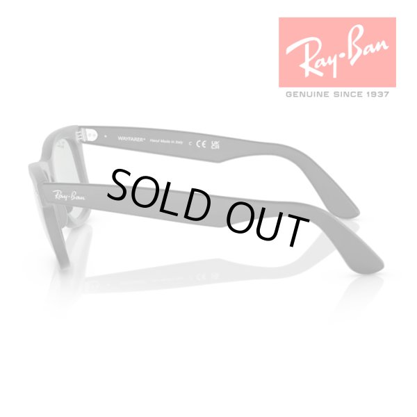 画像2: RayBan レイバン ウェイファーラー WAYFARER サングラス メガネフレーム 52□22 ブラック ライトグレー RB2140F 601SR5 メーカー2年保証 クロス付き 正規品 (2)