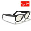 画像4: RayBan レイバン ウェイファーラー WAYFARER サングラス メガネフレーム 52□22 ブラック グレー 調光レンズ RB2140F 901/5F メーカー2年保証 クロス付き 正規品 (4)