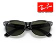 画像6: RayBan レイバン ニューウェイファーラー NEW WAYFARER サングラス メガネフレーム 55□18 ブラック グリーン G-15 RB2132F 901L メーカー2年保証 クロス付き (6)