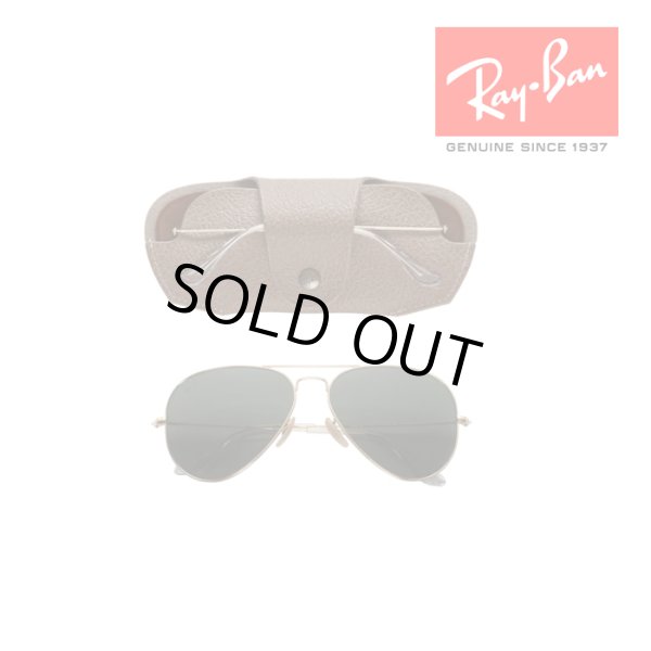 画像5: RayBan レイバン Aviator large metal アビエーター ラージメタル サングラス メガネフレーム 58□14 ゴールド グリーン G-15 RB3025 W3400 メーカー2年保証 クロス付き 正規品 (5)